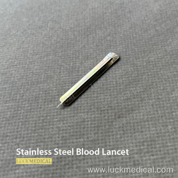 Stainless Steel Blood Lancet Diabetes And Endocrinology